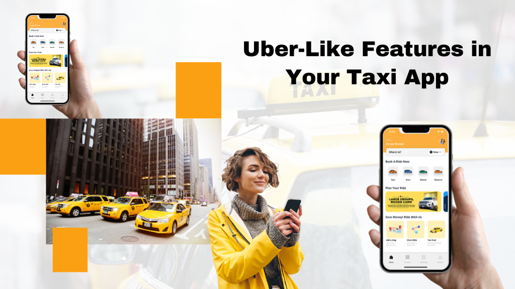 Uber like feature in your taxi app